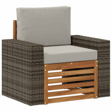 Buiten Midden Sofa Massief Acaciahout Naturel