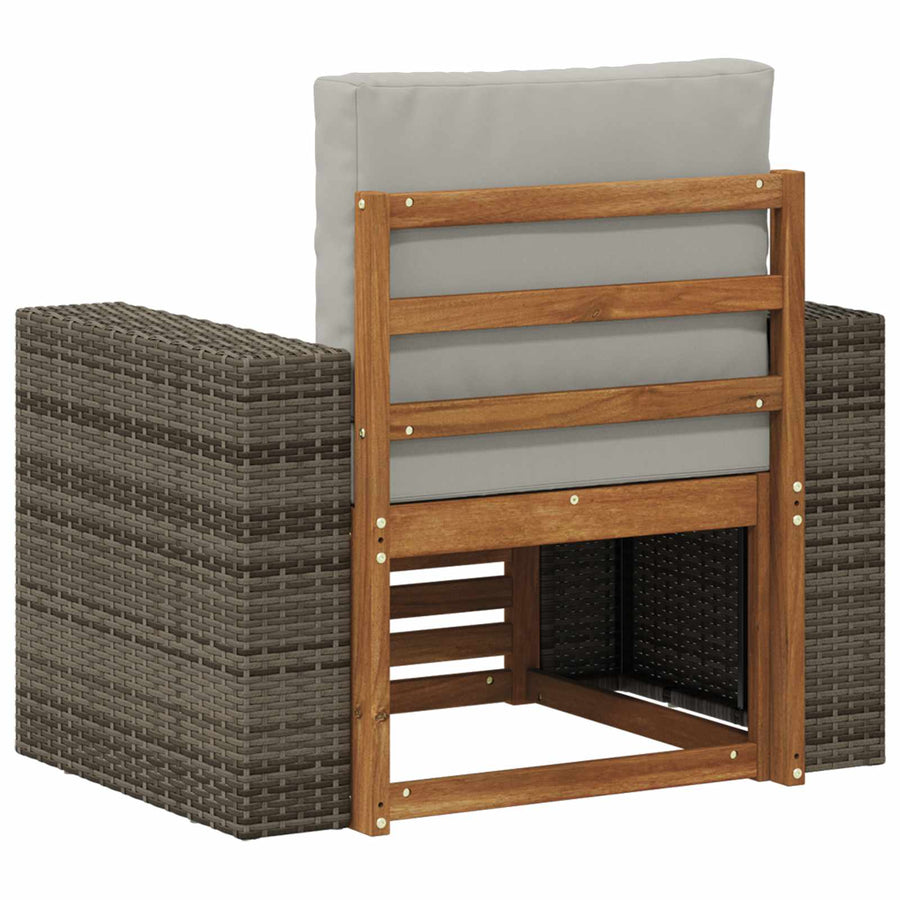 Buiten Midden Sofa Massief Acaciahout Naturel