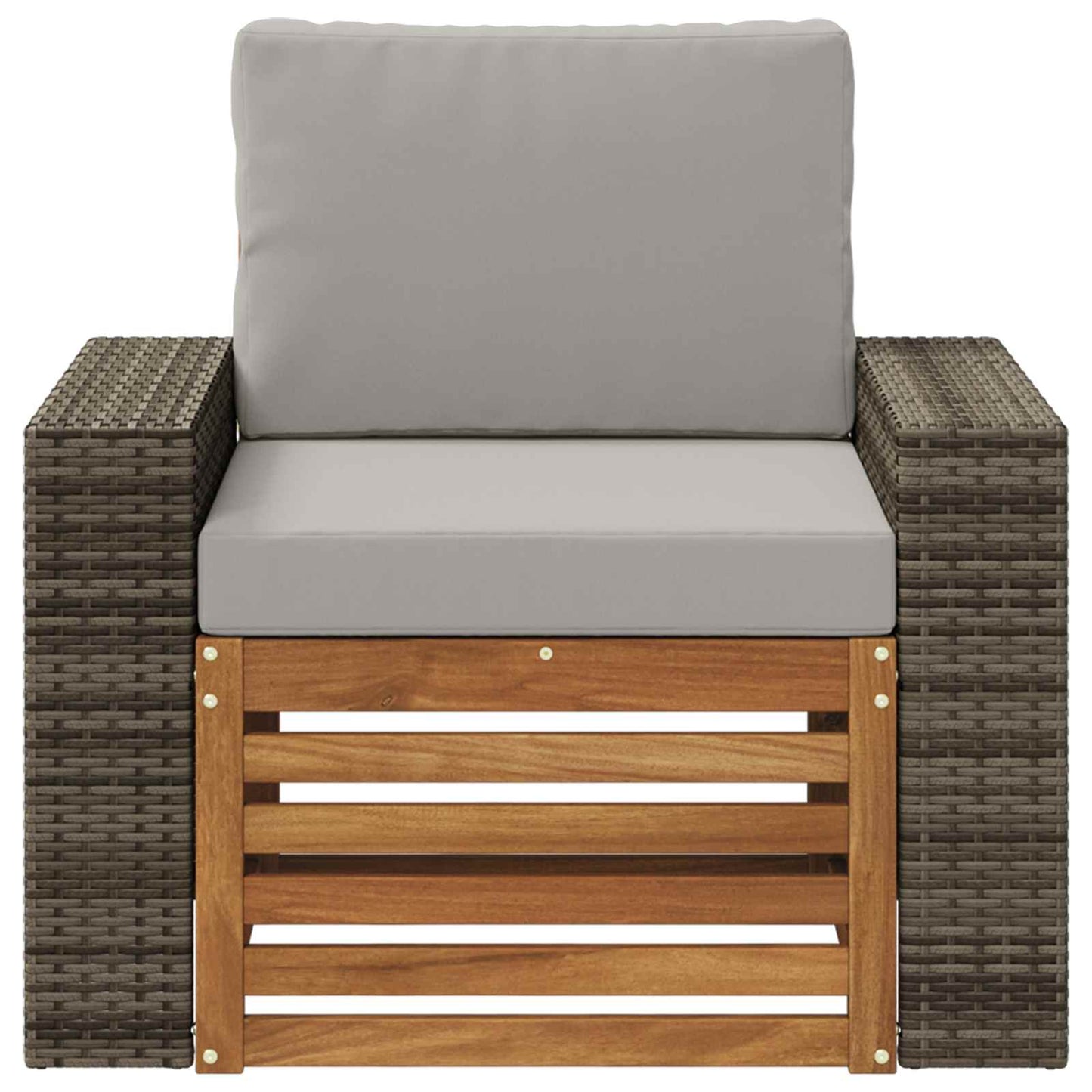 Buiten Midden Sofa Massief Acaciahout Naturel