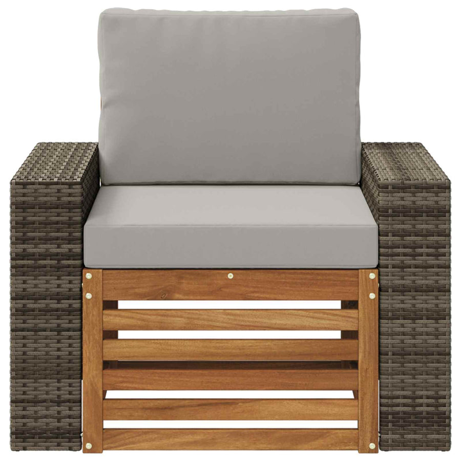 Buiten Midden Sofa Massief Acaciahout Naturel