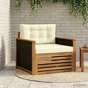 Midden sofa massief acaciahout naturel