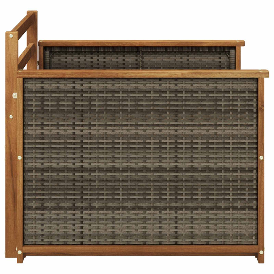Buiten Midden Sofa Massief Acaciahout Naturel