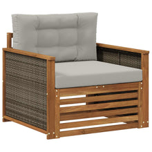 Buiten Midden Sofa Massief Acaciahout Naturel