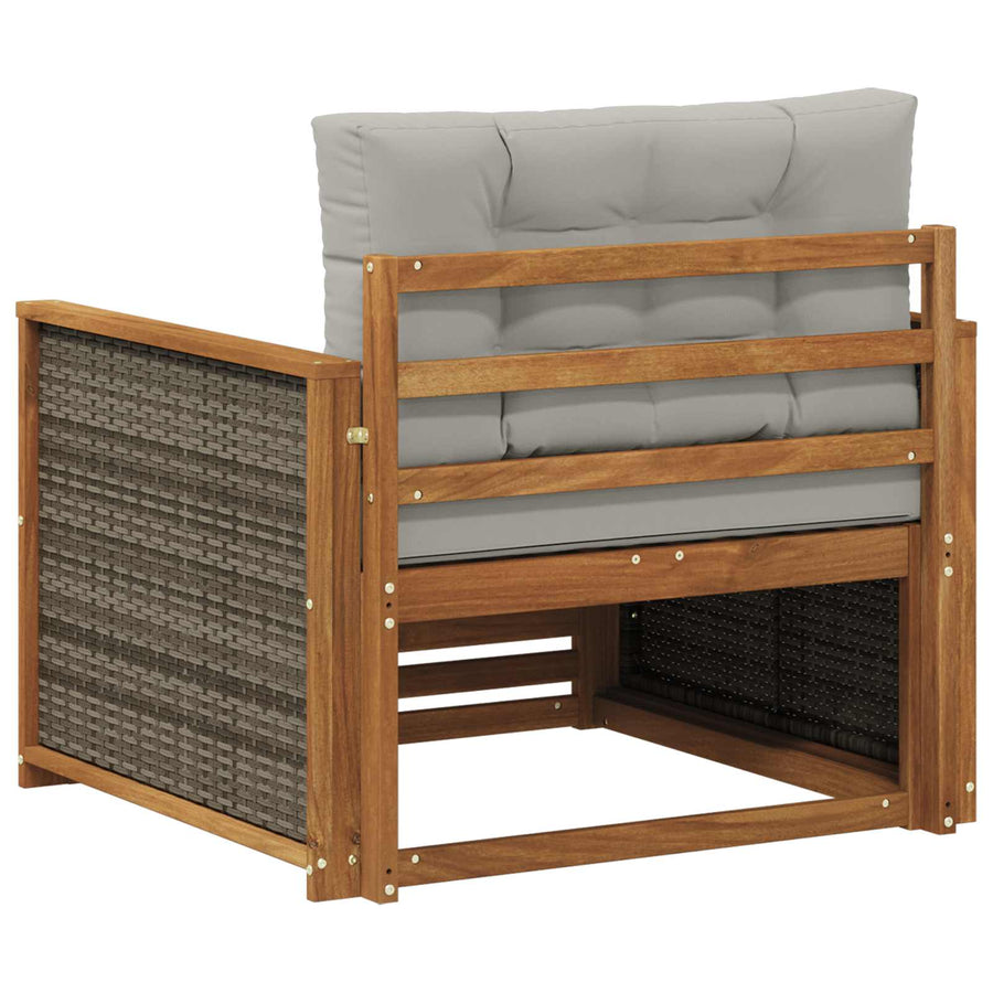 Buiten Midden Sofa Massief Acaciahout Naturel