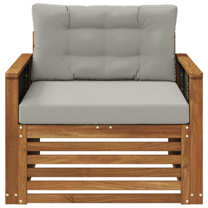 Buiten Midden Sofa Massief Acaciahout Naturel