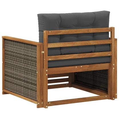 Buiten Midden Sofa Naturel Grijs riet