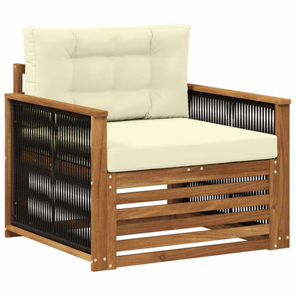 Buiten Midden Sofa Naturel Zwart touw