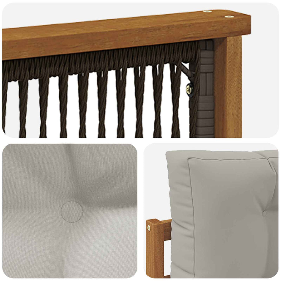 Buiten Midden Sofa Naturel