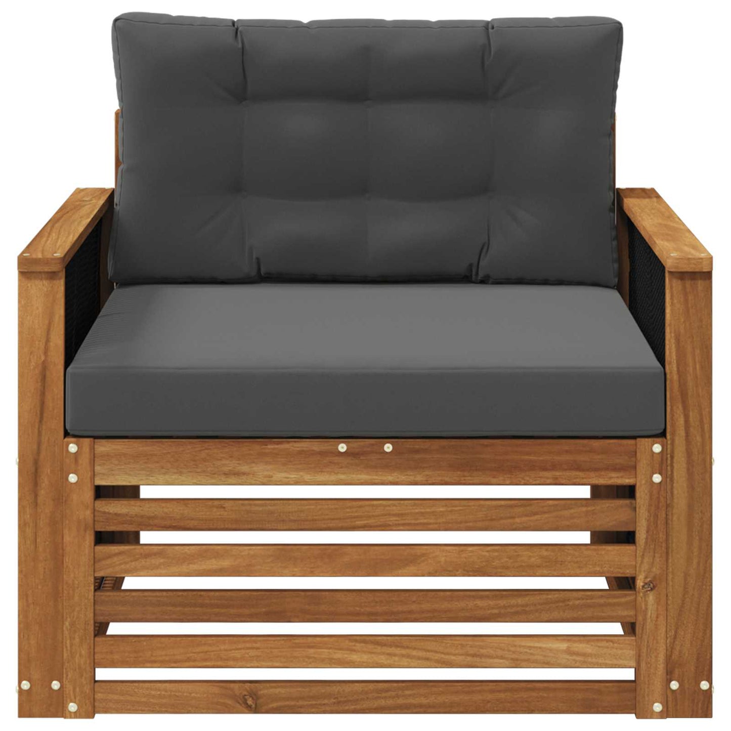 Buiten Midden Sofa Naturel Zwart touw