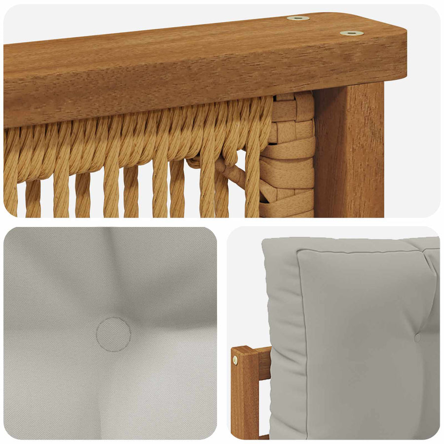 Buiten Midden Sofa Naturel