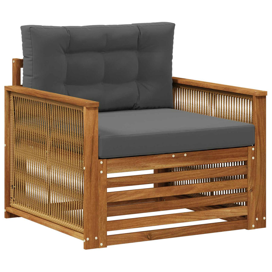 Buiten Midden Sofa Naturel Koffie touw