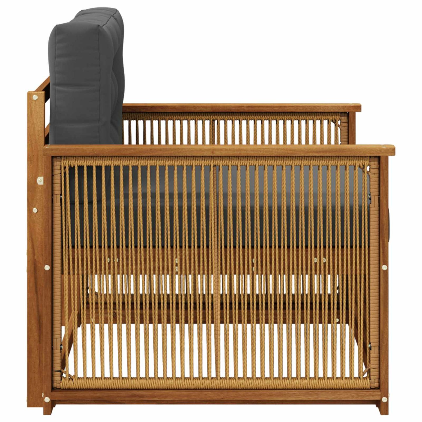 Buiten Midden Sofa Naturel Koffie touw