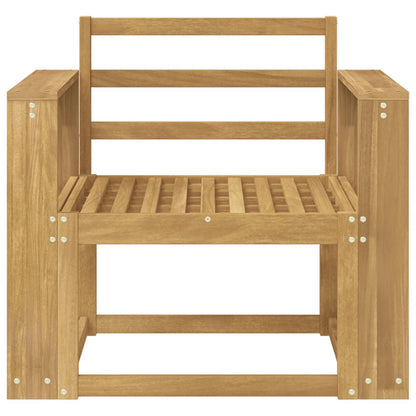 Buiten bankenset Massief Acaciahout Wit