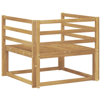 Buiten Midden Sofa Massief Acaciahout Wit