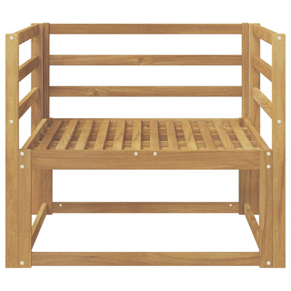 Buiten Midden Sofa Massief Acaciahout Wit