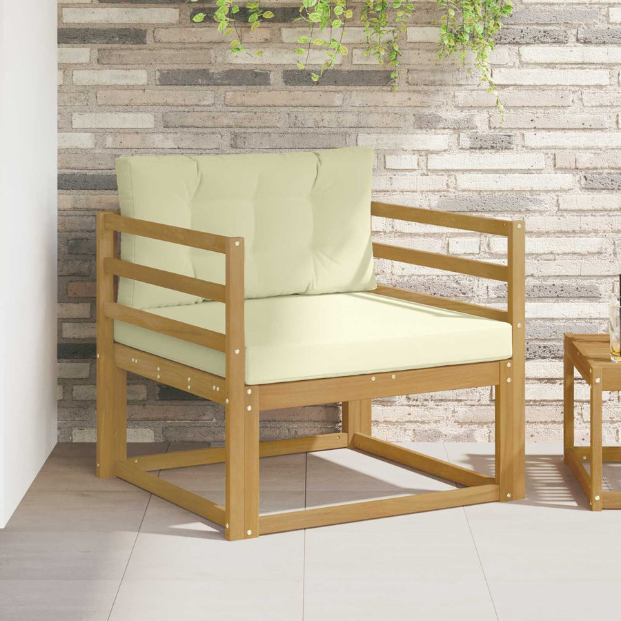 Buiten Midden Sofa Polyester Wit Horizontale latten