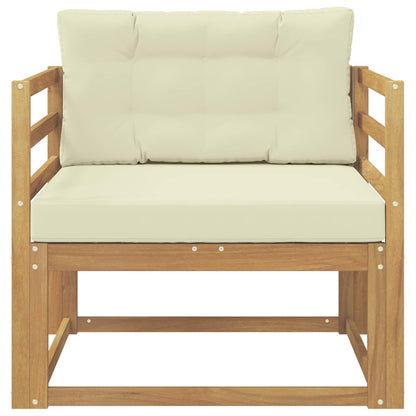 Buiten Midden Sofa Polyester Wit Horizontale latten