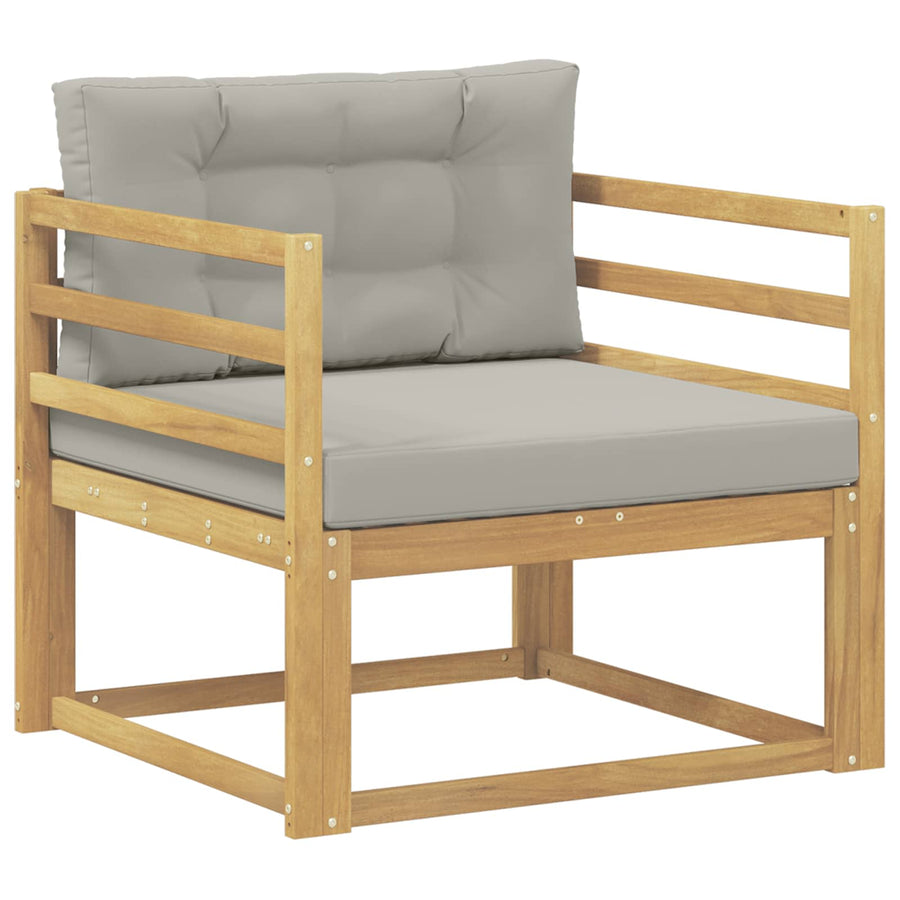 Buiten Midden Sofa Polyester Wit Horizontale latten