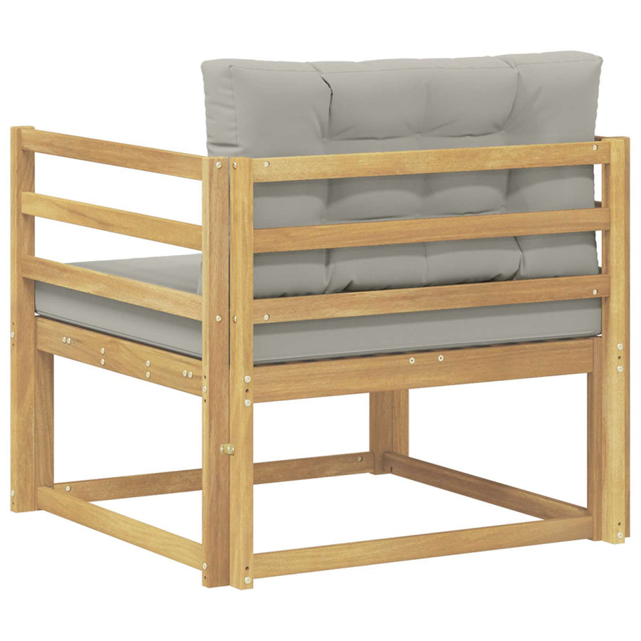 Buiten Midden Sofa Polyester Wit Horizontale latten