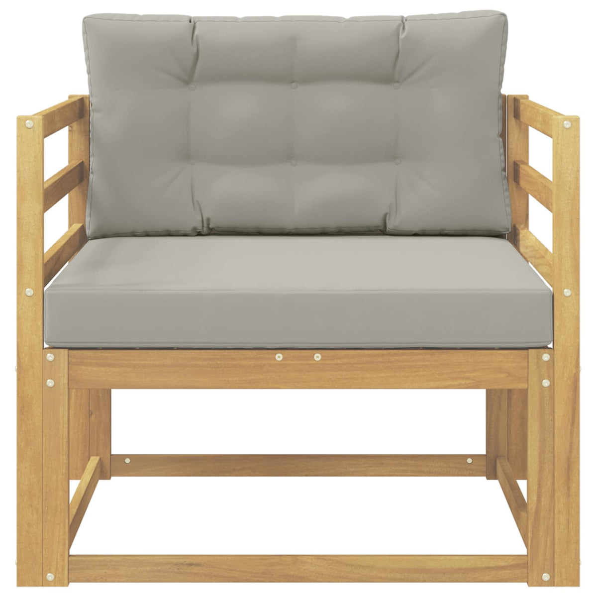 Buiten Midden Sofa Polyester Wit Horizontale latten
