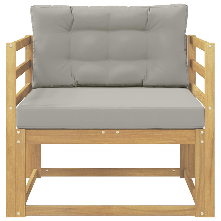 Buiten Midden Sofa Polyester Wit Horizontale latten