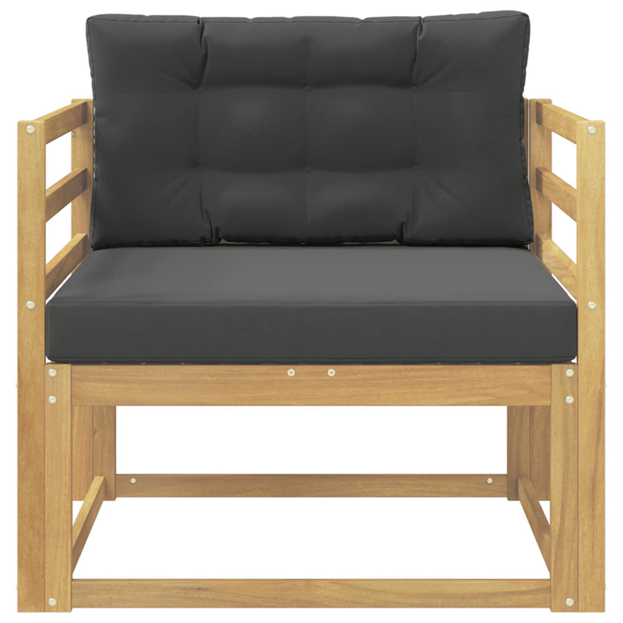 Buiten Midden Sofa Polyester Wit Horizontale latten