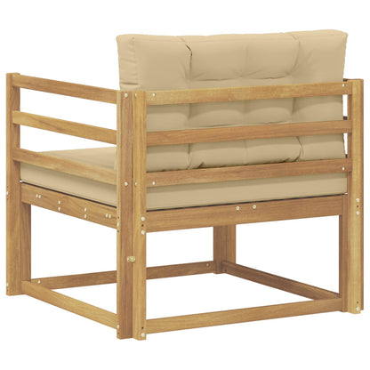 Buiten Midden Sofa Polyester Wit Horizontale latten