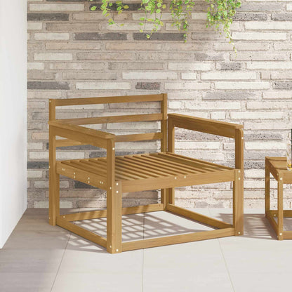 Buiten Midden Sofa Massief Acaciahout Wit
