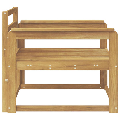 Buiten Midden Sofa Massief Acaciahout Wit