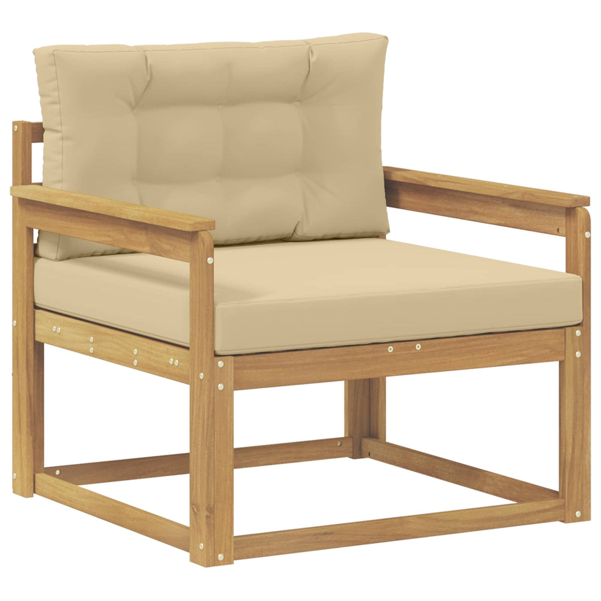 Buiten Midden Sofa Polyester Wit Open frame