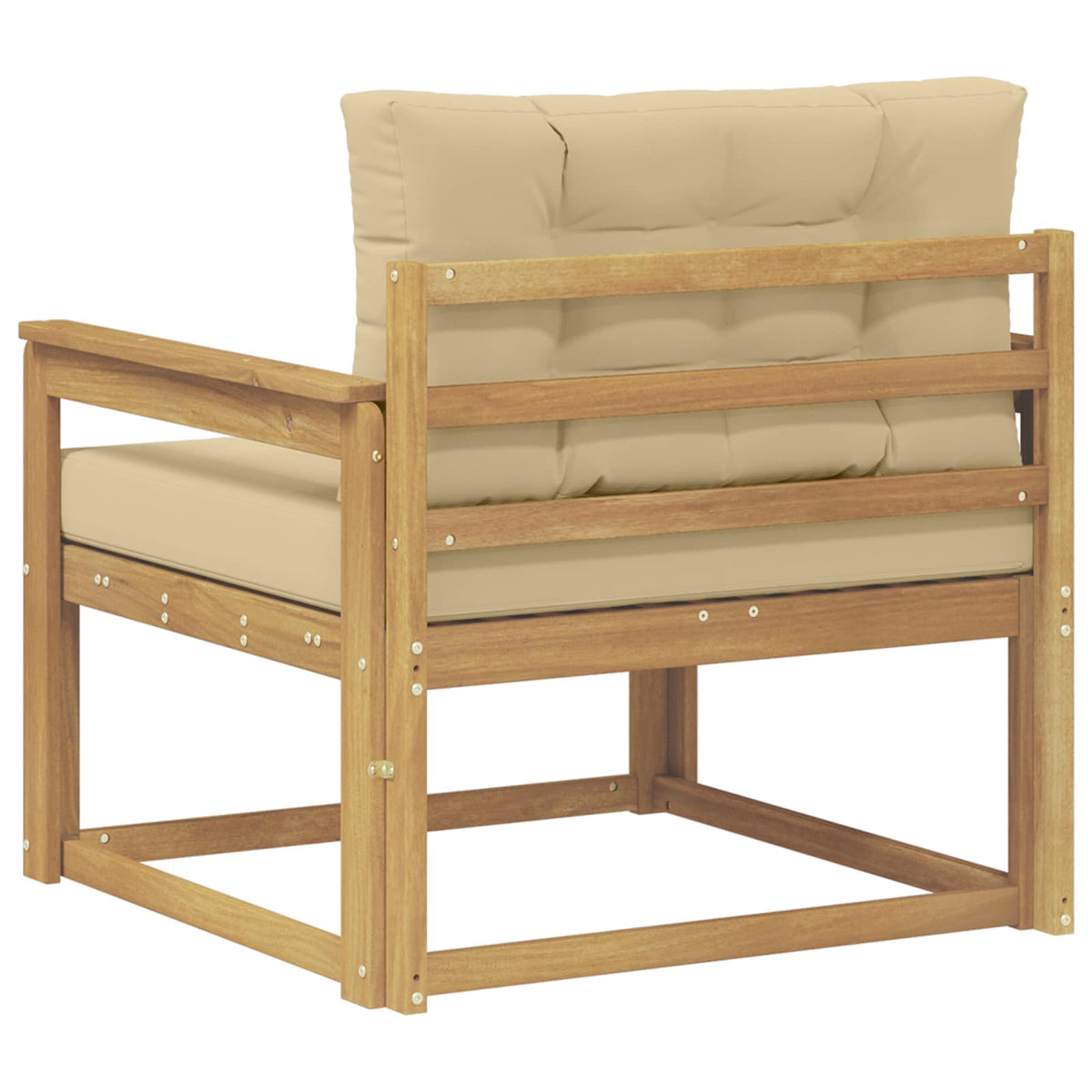 Buiten Midden Sofa Polyester Wit Open frame