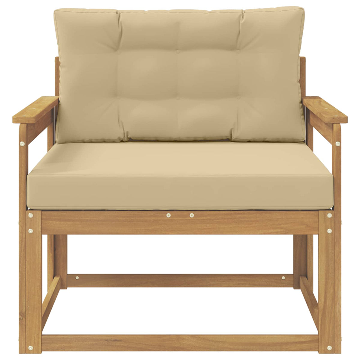 Buiten Midden Sofa Polyester Wit Open frame