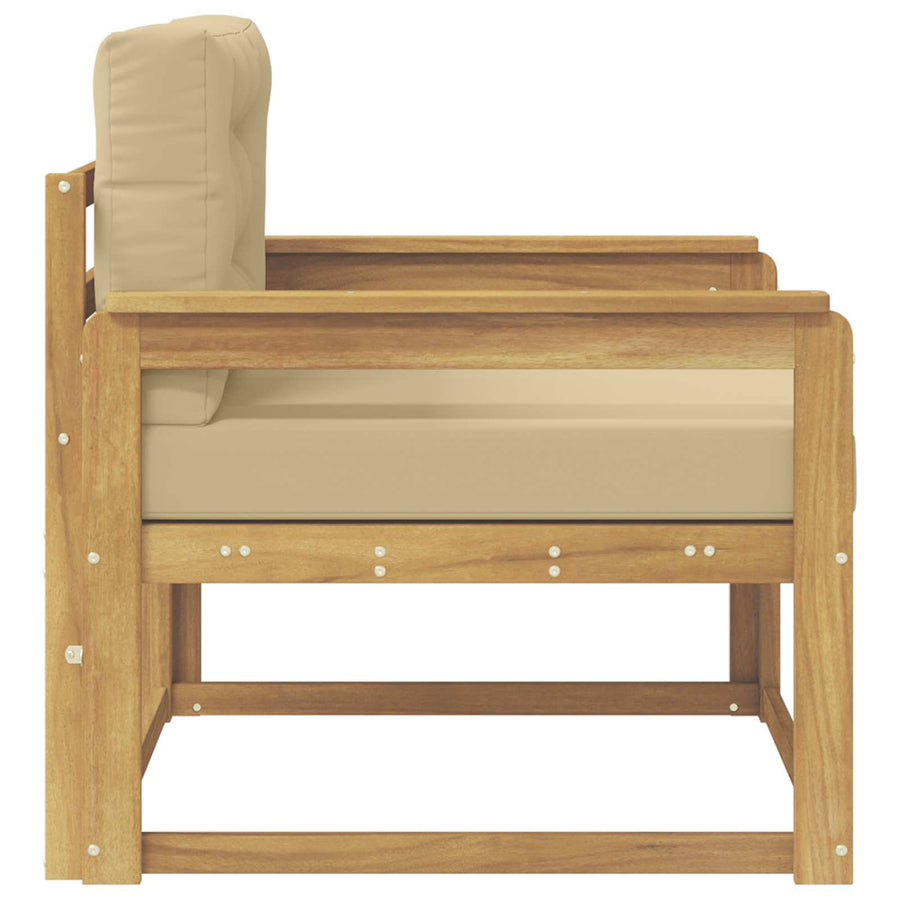Buiten Midden Sofa Polyester Wit Open frame