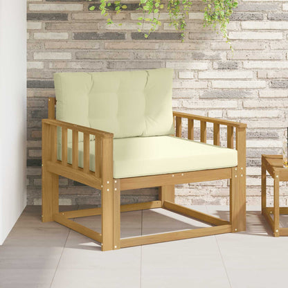 Buiten Midden Sofa Polyester Wit Verticale latten