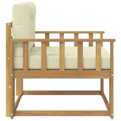 Buiten Midden Sofa Polyester Wit Verticale latten