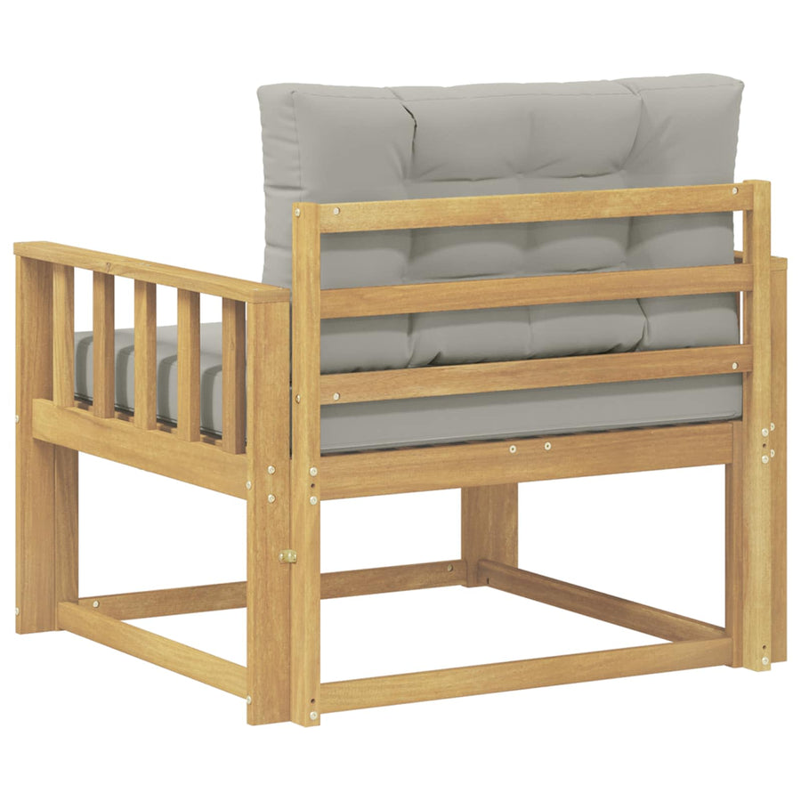 Buiten Midden Sofa Polyester Wit Verticale latten