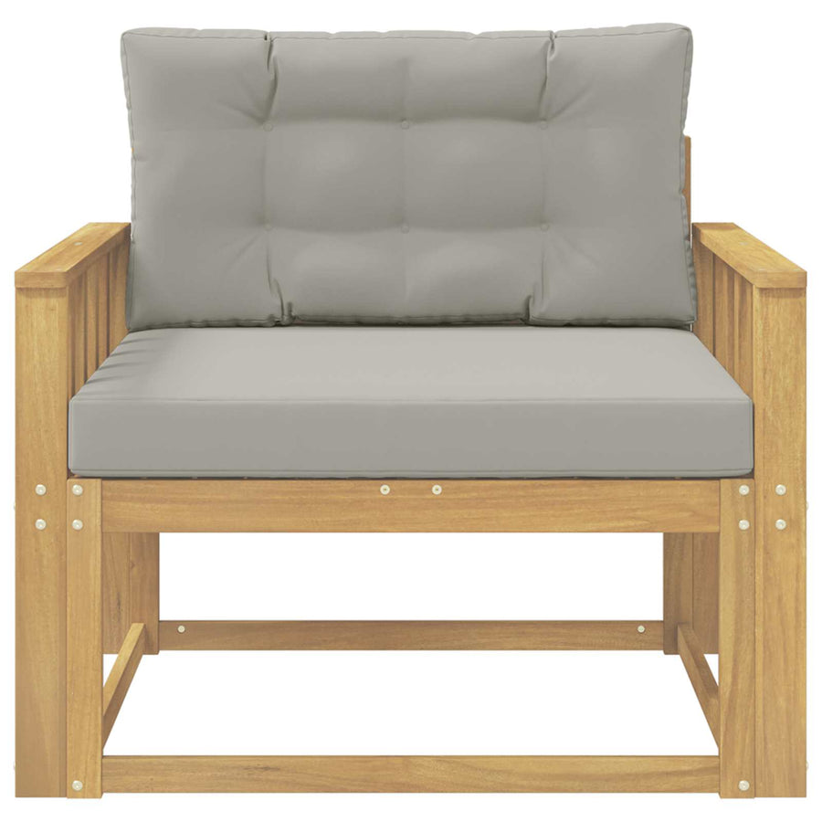 Buiten Midden Sofa Polyester Wit Verticale latten