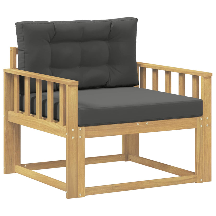 Buiten Midden Sofa Polyester Wit Verticale latten