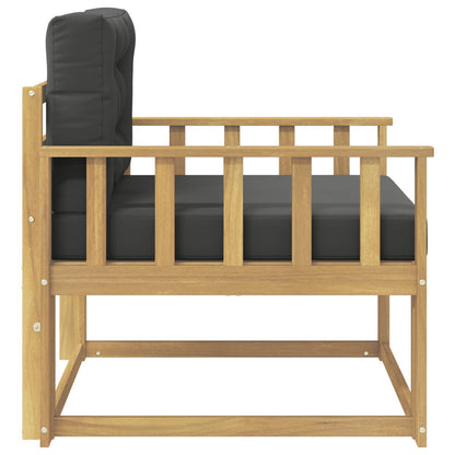 Buiten Midden Sofa Polyester Wit Verticale latten