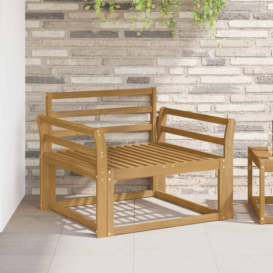 Buiten Midden Sofa Massief Acaciahout Wit