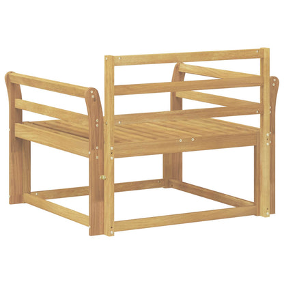 Buiten Midden Sofa Massief Acaciahout Wit