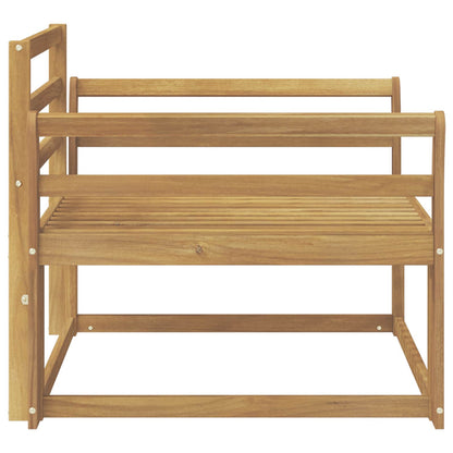 Buiten Midden Sofa Massief Acaciahout Wit