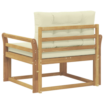 Buiten Midden Sofa Polyester Wit Gebogen