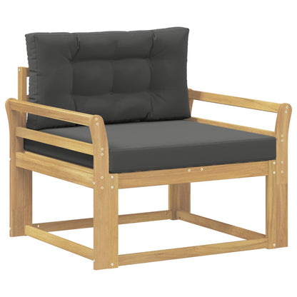 Buiten Midden Sofa Polyester Wit Gebogen