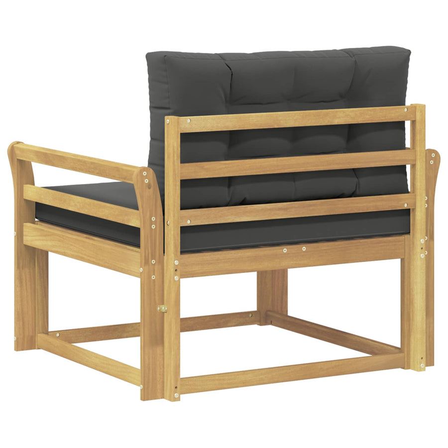 Buiten Midden Sofa Polyester Wit Gebogen
