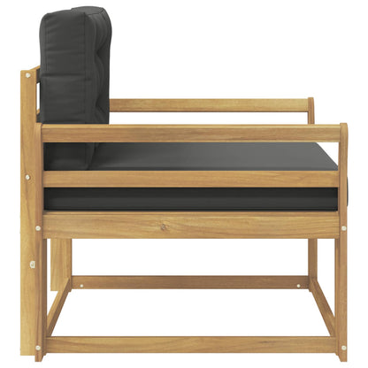 Buiten Midden Sofa Polyester Wit Gebogen