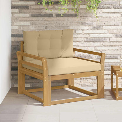 Buiten Midden Sofa Polyester Wit Gebogen