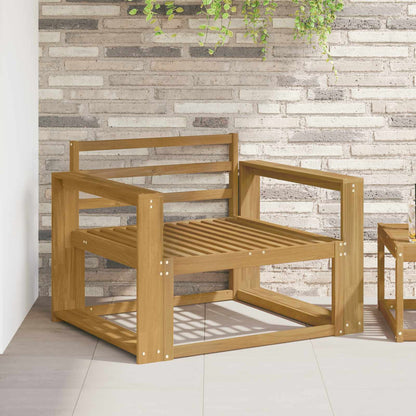 Buiten Midden Sofa Massief Acaciahout Wit