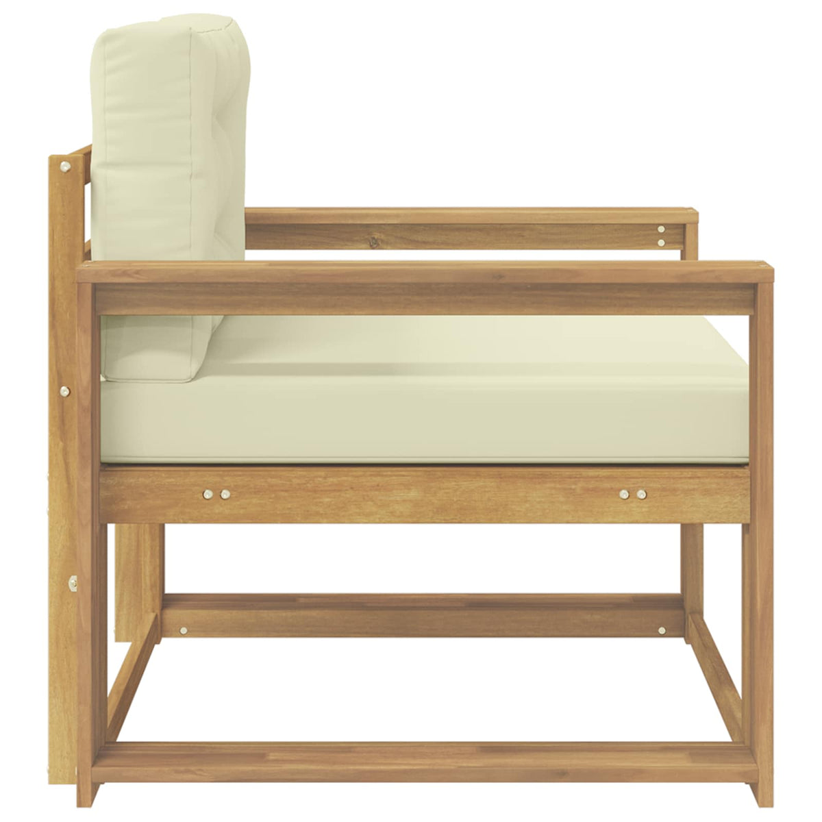 Buiten Midden Sofa Polyester Wit Breed plat