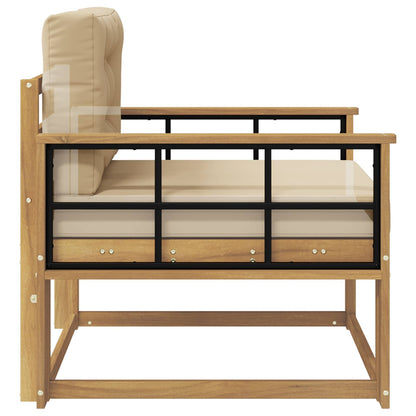 Buiten Midden Sofa Massief Acaciahout Wit